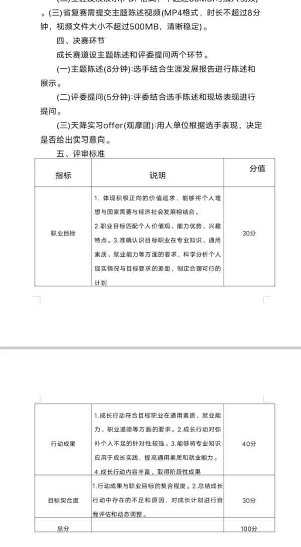 保定理工学院||管理学院||关于首届举办大学生职业规划大赛的通知