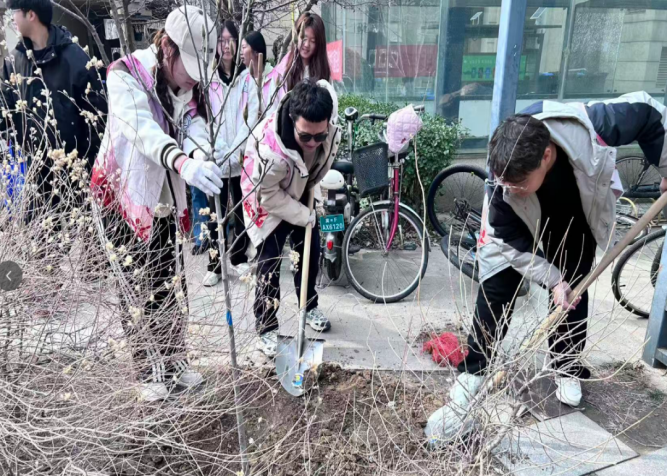 植此青绿  共赴春日——教育学院植树节系列活动