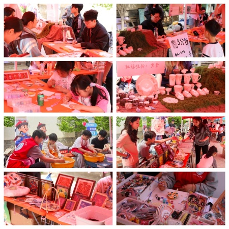 馆校携手承文脉 艺心传承展非遗 ——保定理工学院五一文创市集助力保定文旅焕新彩