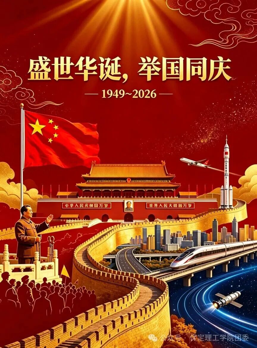 青春告白祖国，赤心礼赞华诞：保定理工学院国庆主题活动作品展示